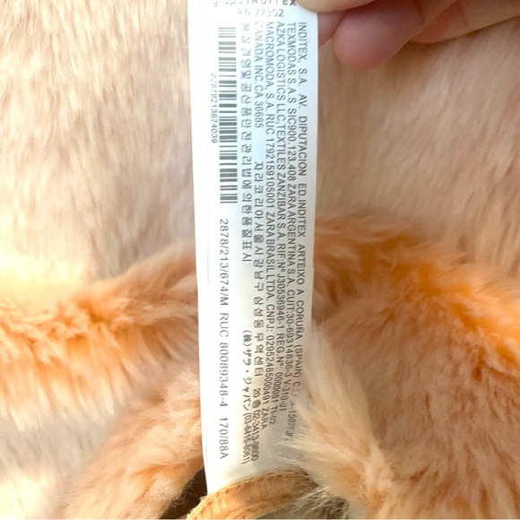 Zara Pink Faux Fur Pullover- NWOT - Picture 11 of 15